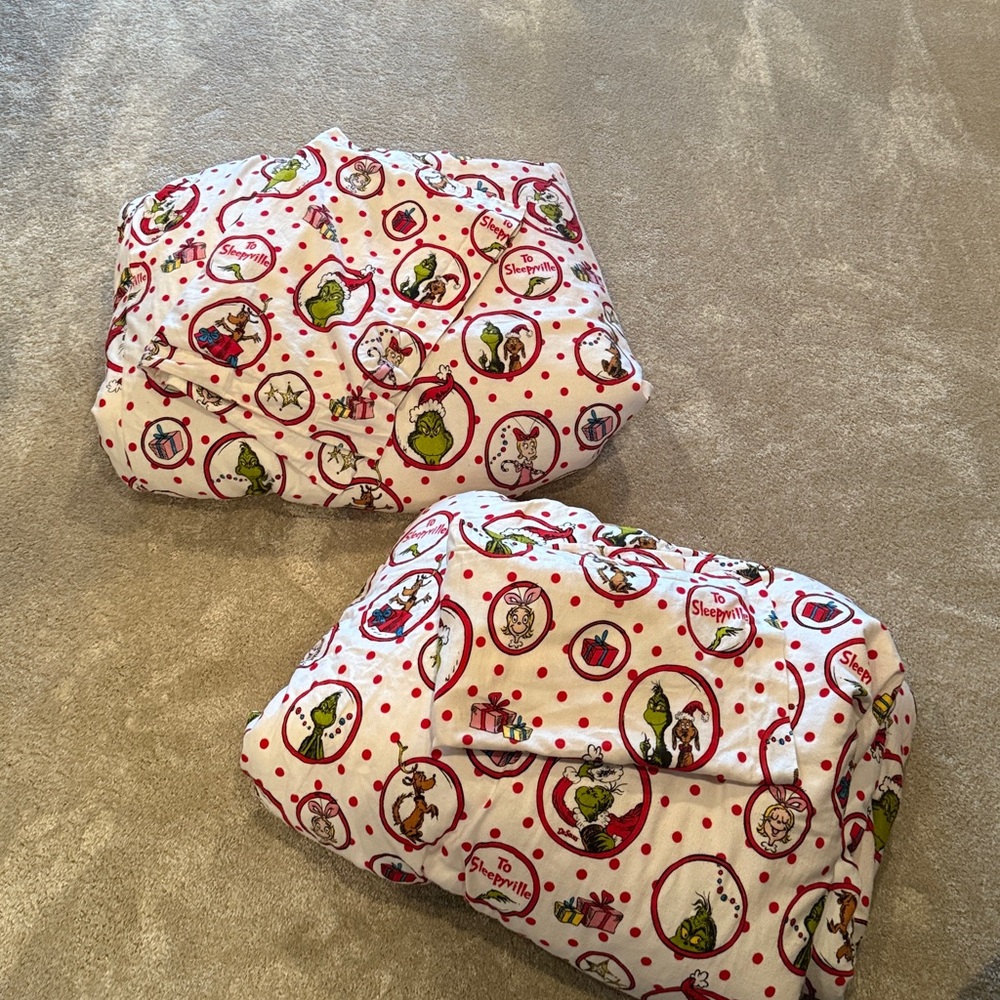 2 sets of PBT Twin Grinch Christmas Bedding 
UPDATE 11/24 both sets available
